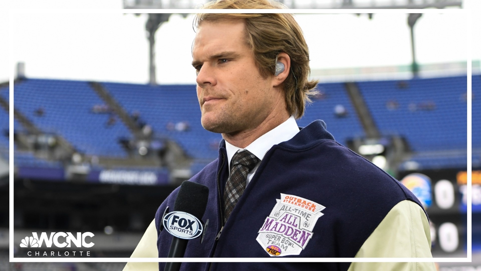 WCNC Charlotte's Ashley Stroehlein met up with Greg Olsen on the red carpet of The HEARTest Yard's ungala at Steak 48 in Charlotte.