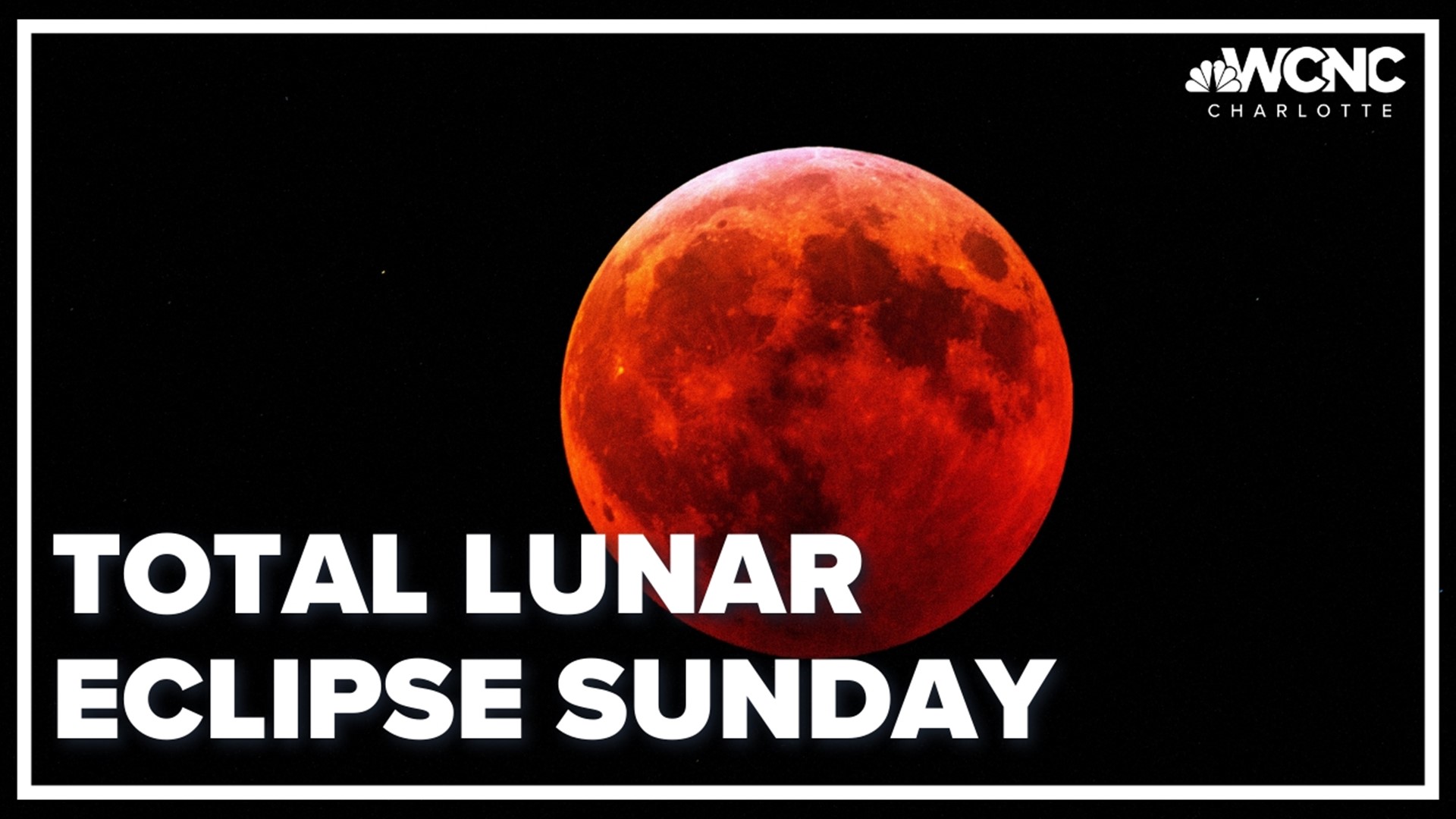 Sunday's lunar eclipse will occur when the moon is full and aligned to turn red.