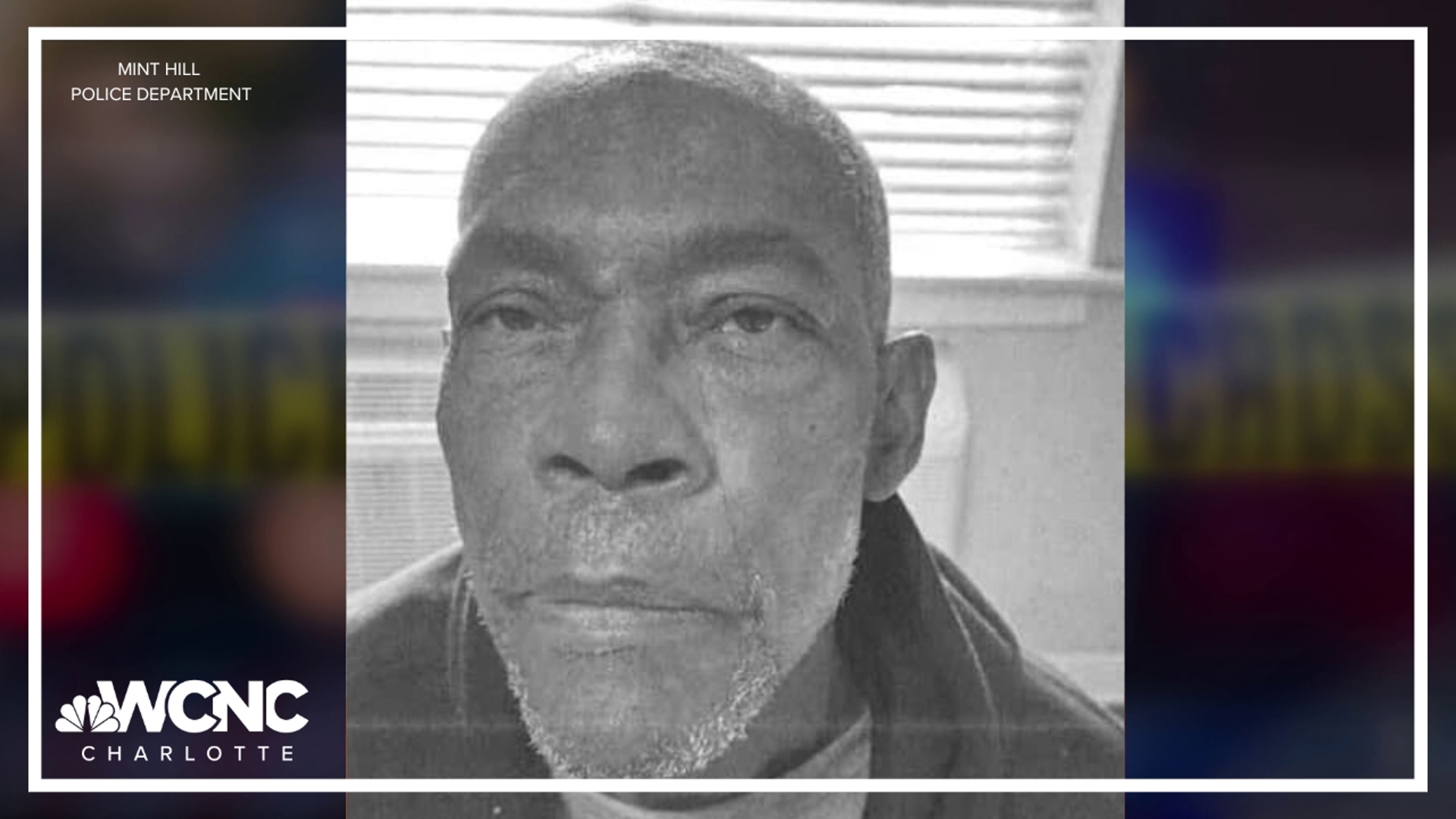 He may be found at three local businesses and often pushes a wheelchair.