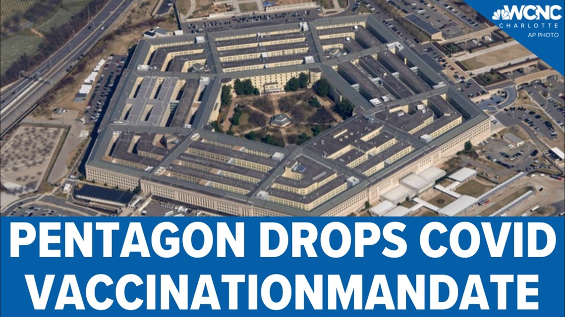 Pentagon formally drops COVID-19 vaccination mandate