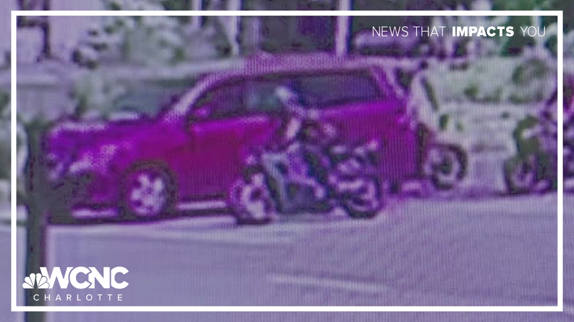 Lowell Police say this person hit multiple cars with his motorcycle, including a patrol car. 