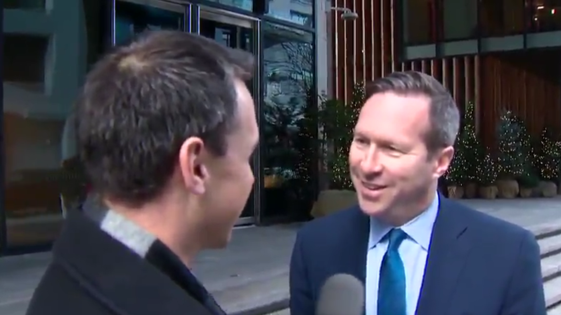"Today was a good day," Carolina Panthers President Tom Glick told WCNC NBC Charlotte Sports Director Nick Carboni outside the meeting in Brooklyn. "We're convinced