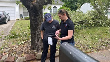 Monday Tornado near Reedy Creek, Harrisburg was EF-1 strength