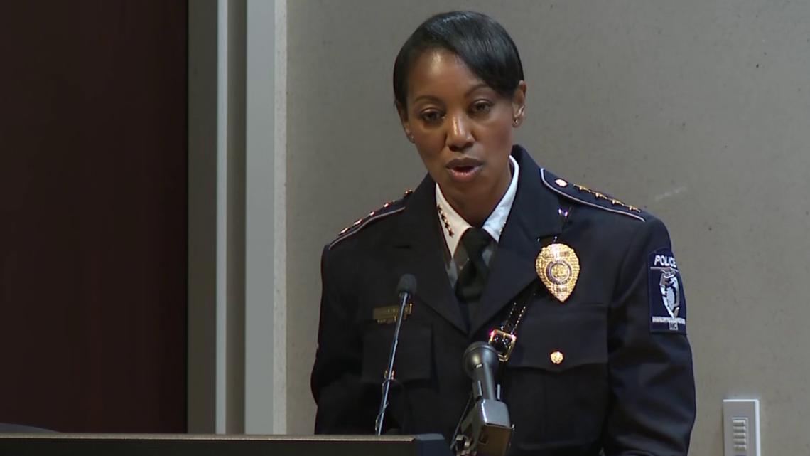 'A community that I love': Estella Patterson sworn in as CMPD chief