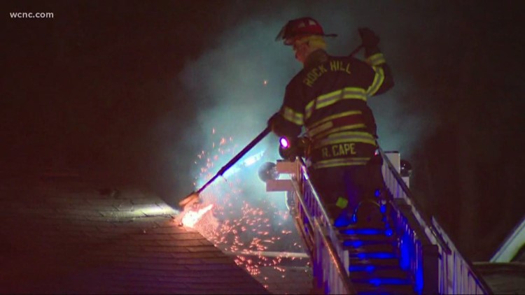 The Red Cross said 17 people in eight apartments were impacted by fire, smoke and water damage.