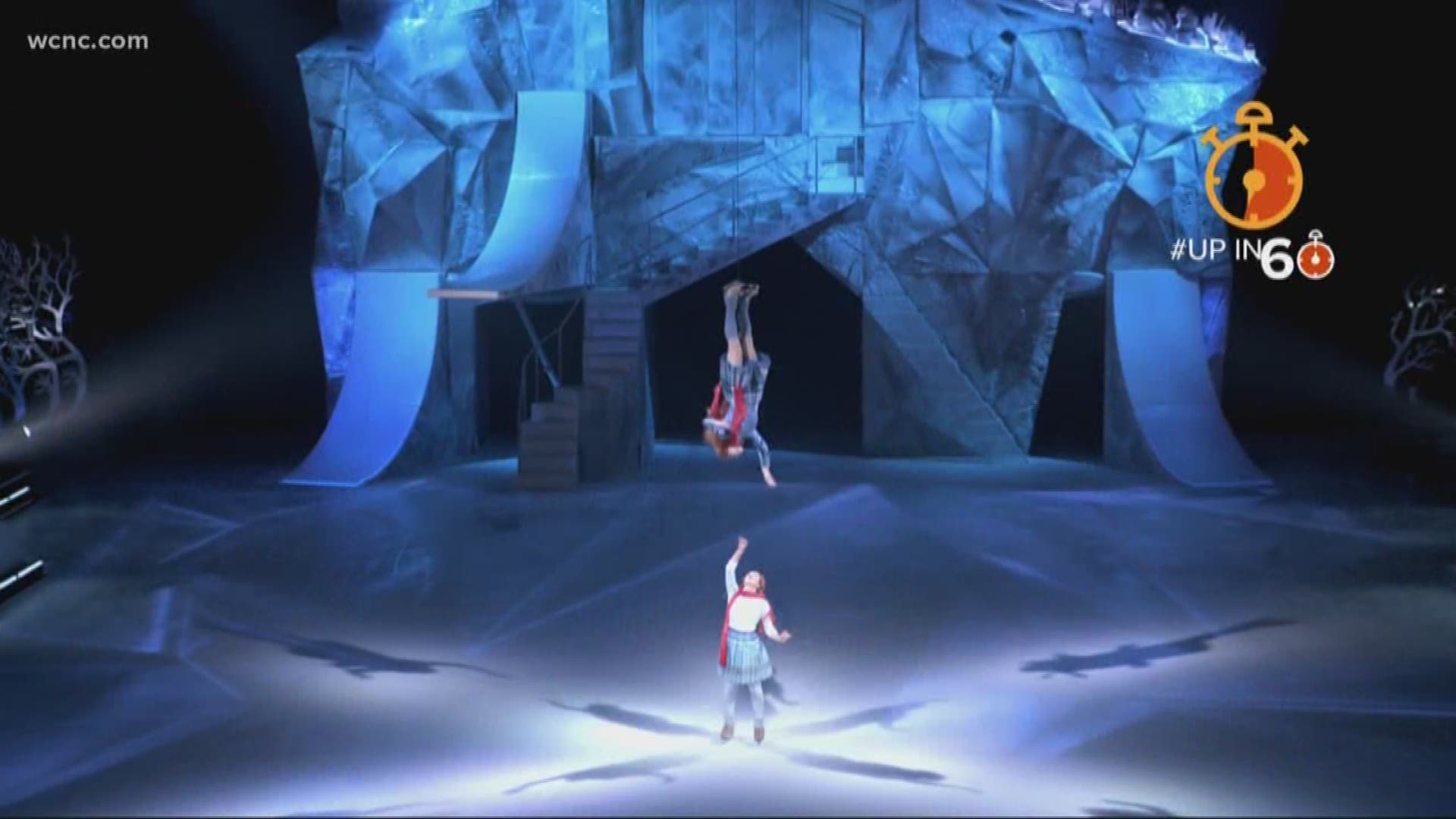 Cirque du Soleil is known for its magic and creative acrobatics. Now, the show is combining their performance with ice skating and it's coming to Charlotte this weekend.