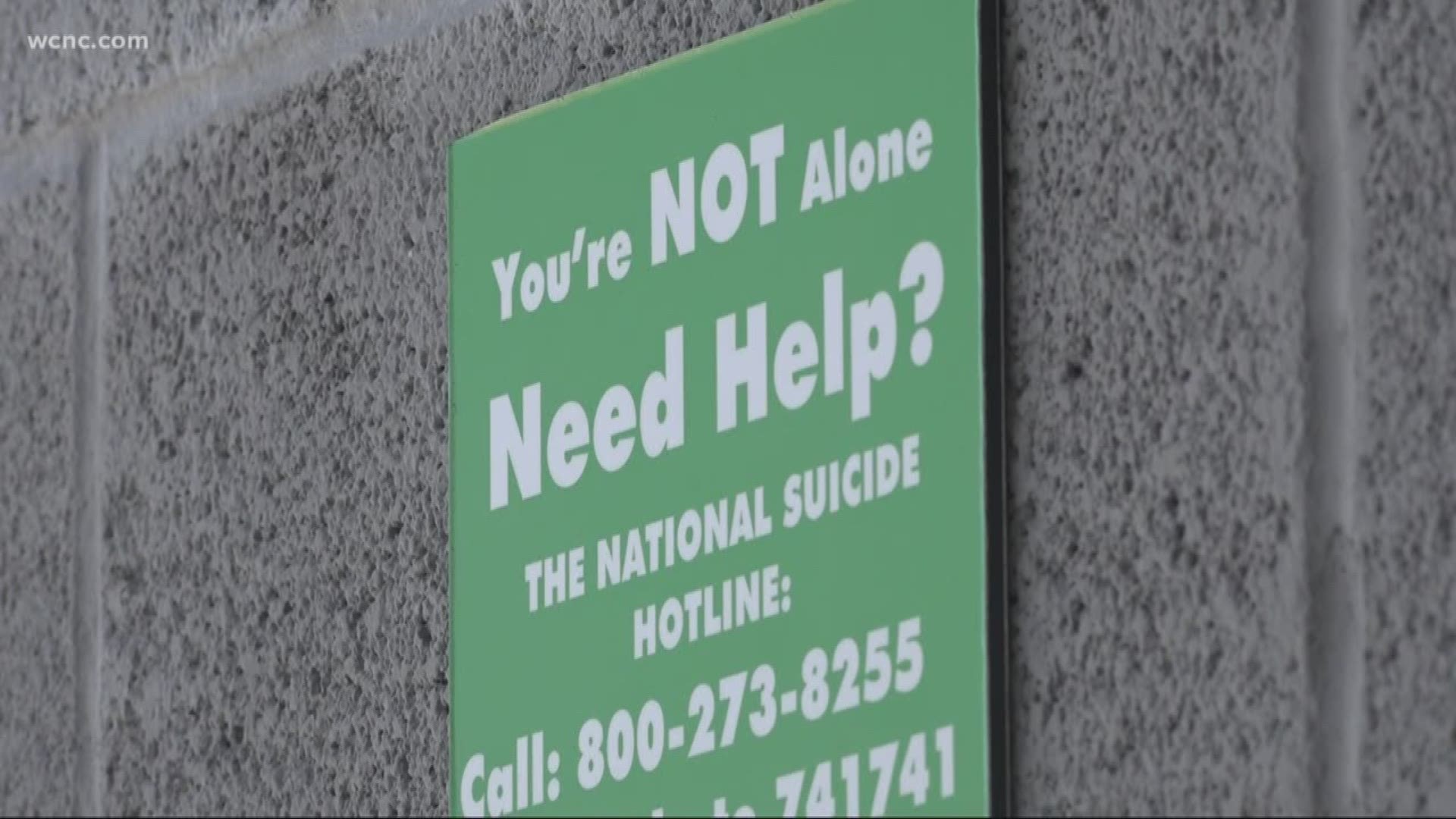 Fonda Bryant said she wanted to do something to prevent suicide at that location after hearing some of the statistics of people who have taken their own lives.