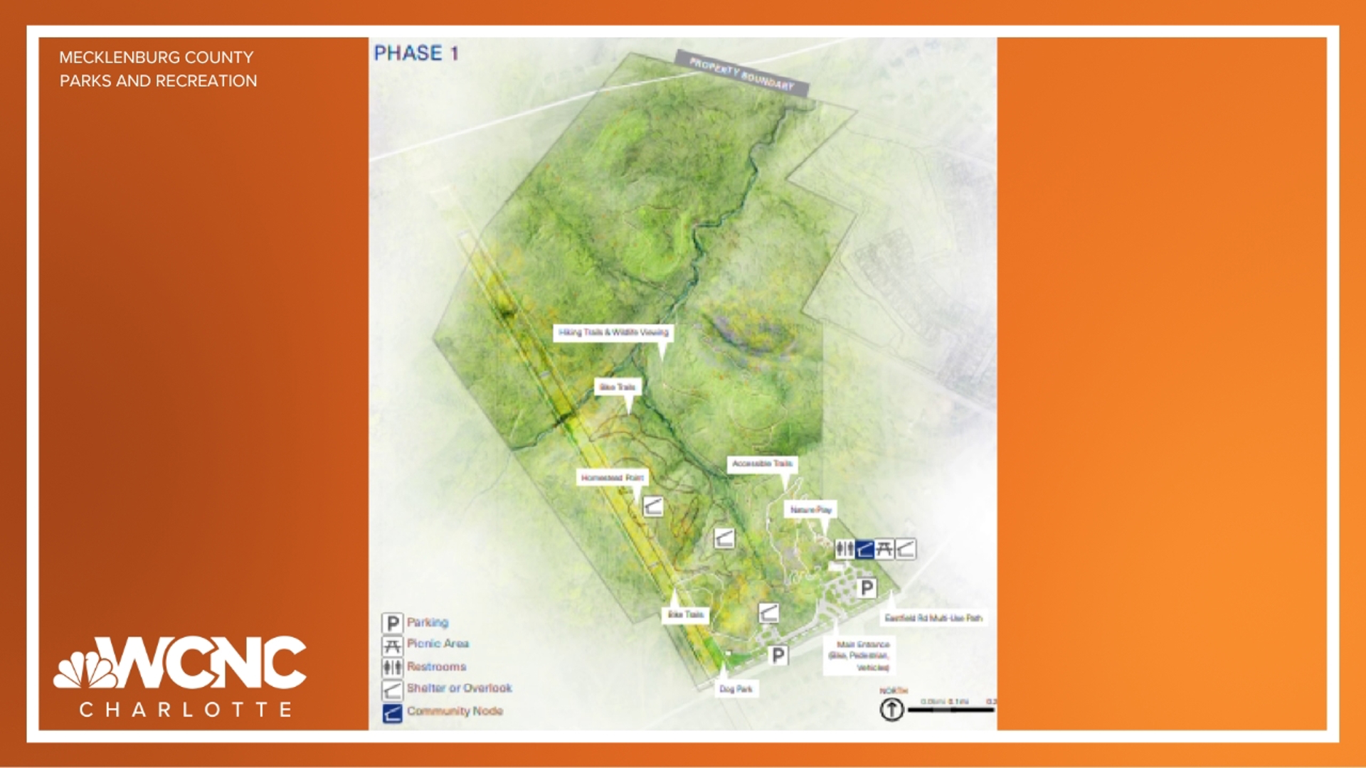 Mecklenburg County is moving ahead on plans for a massive new park in Huntersville.