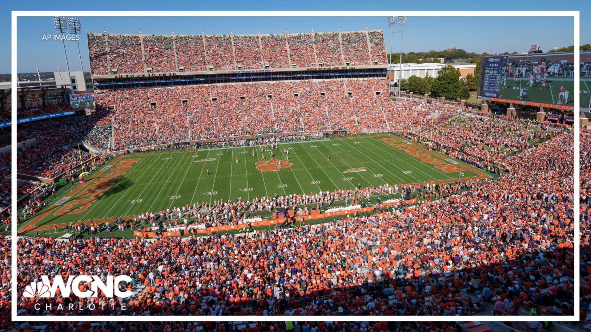 The Carolina Panthers announced that its fan fest will be held at Clemson in August.