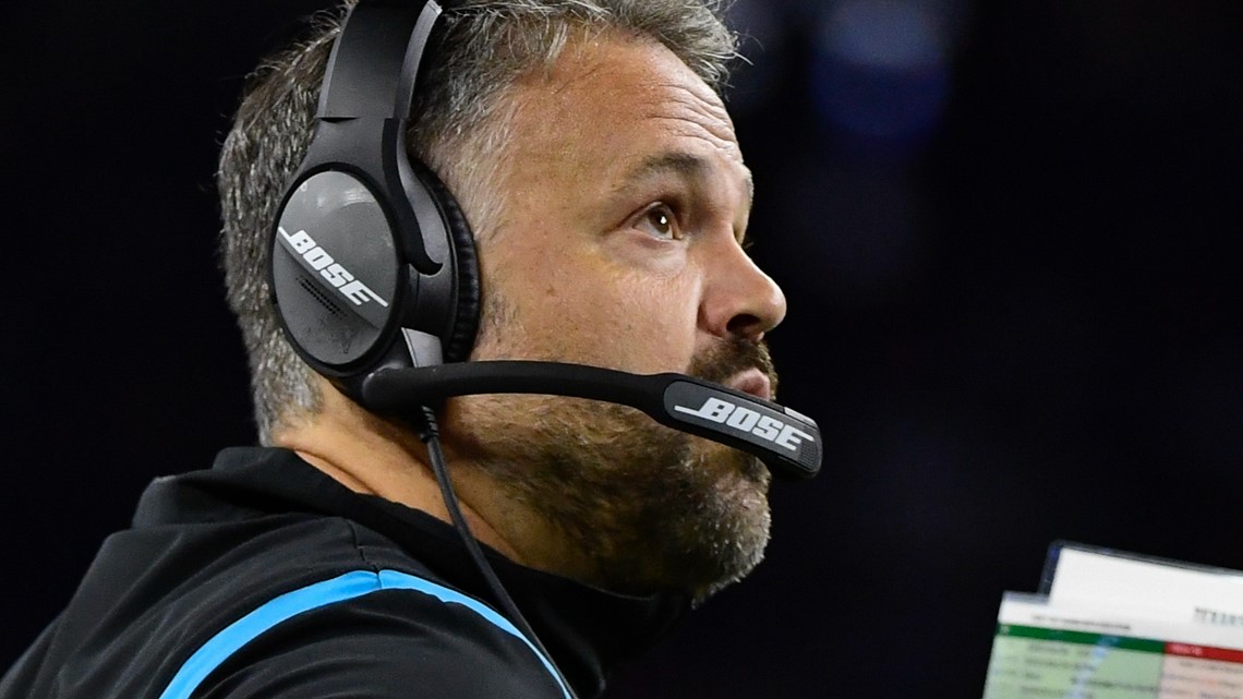 Carolina Panthers Interim Coach Cracks Whip On Matt Rhule