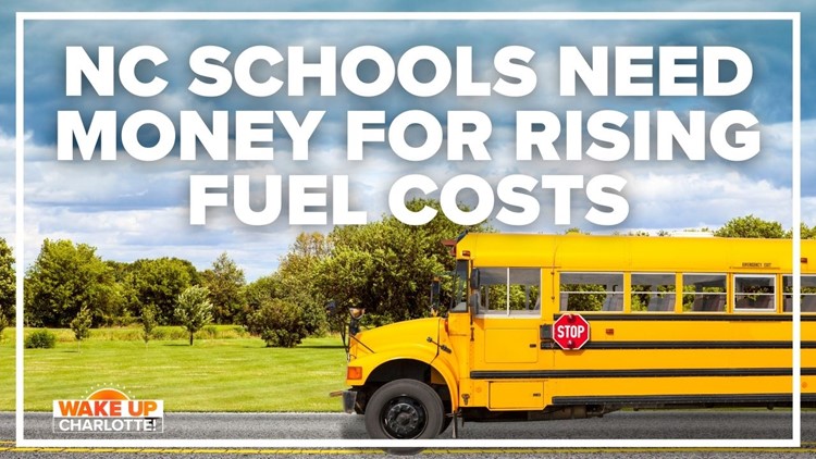 NC schools need money for rising gas prices