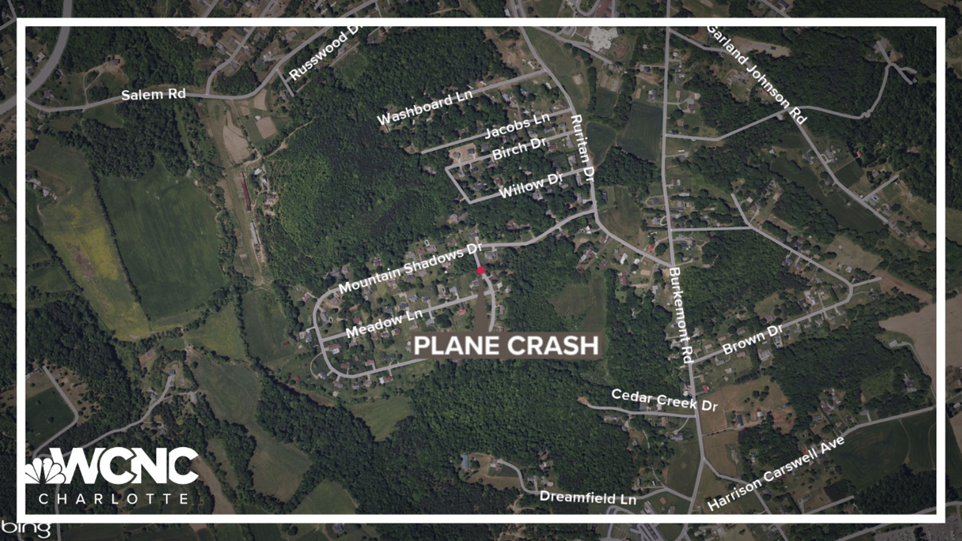 Pilot ok after plane crashes into woods | wcnc.com