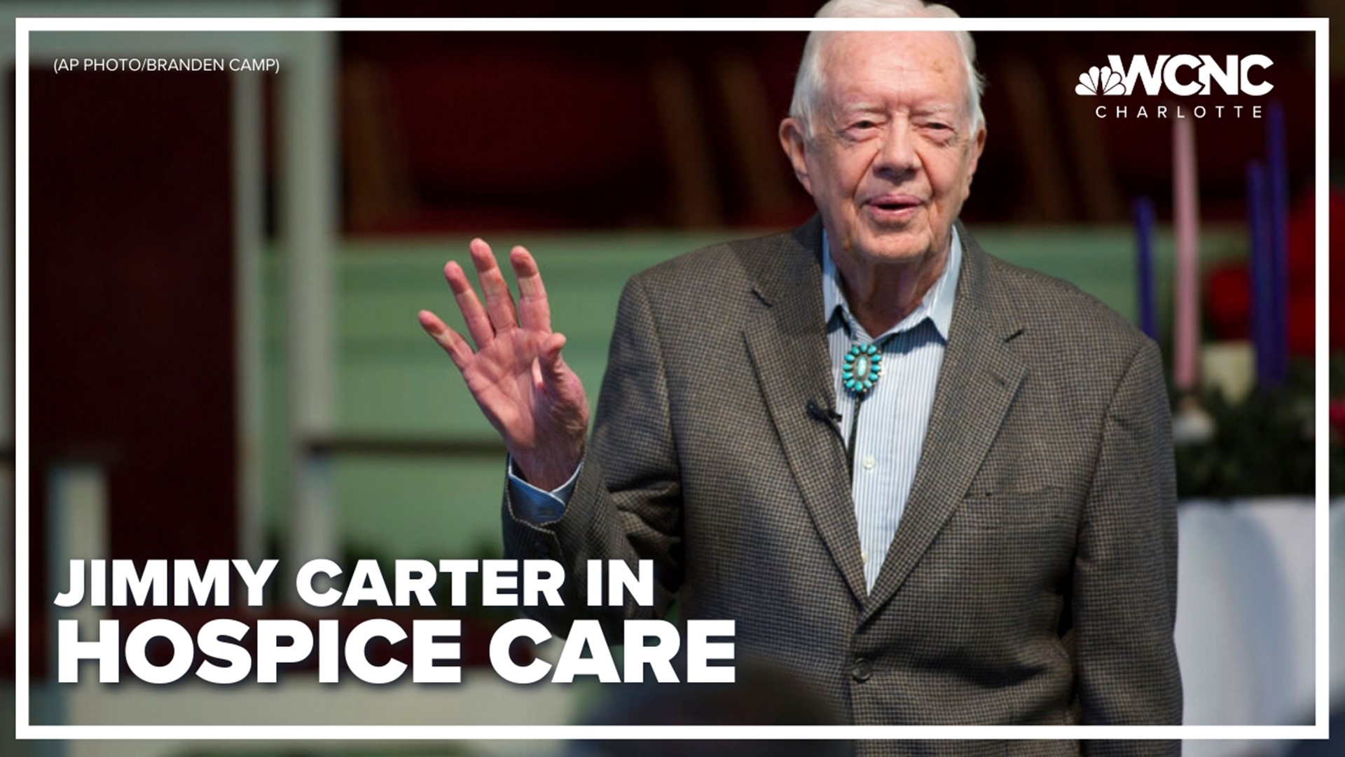 Jimmy Carter entering hospice care