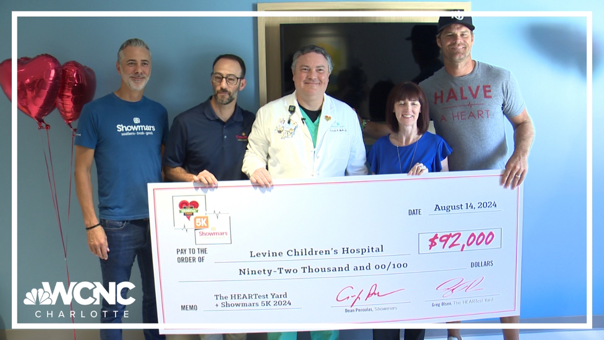 The $92,000 donation aims to help enhance programs for the pediatric cardiology unit.