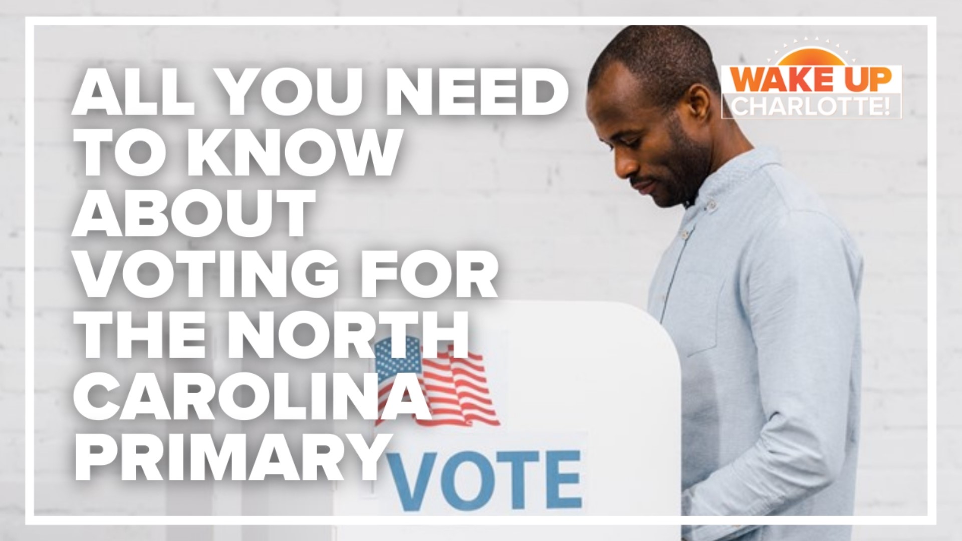 Next week on April 28, you can start heading to the polls for early voting.