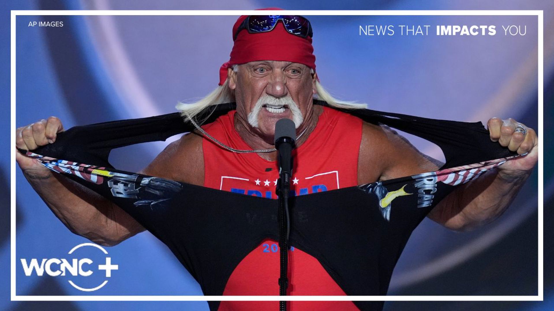 Wrestling icon Hulk Hogan gave a passionate speech in support of Donald Trump at the 2024 Republican National Convention.
