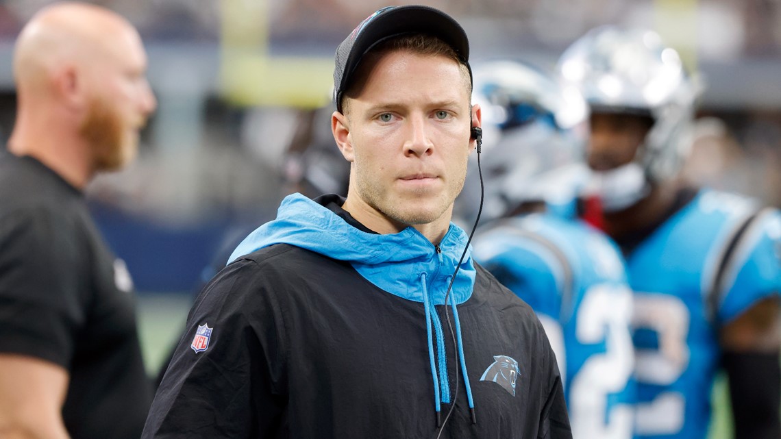 Panthers injury report: Christian McCaffrey listed with thigh injury