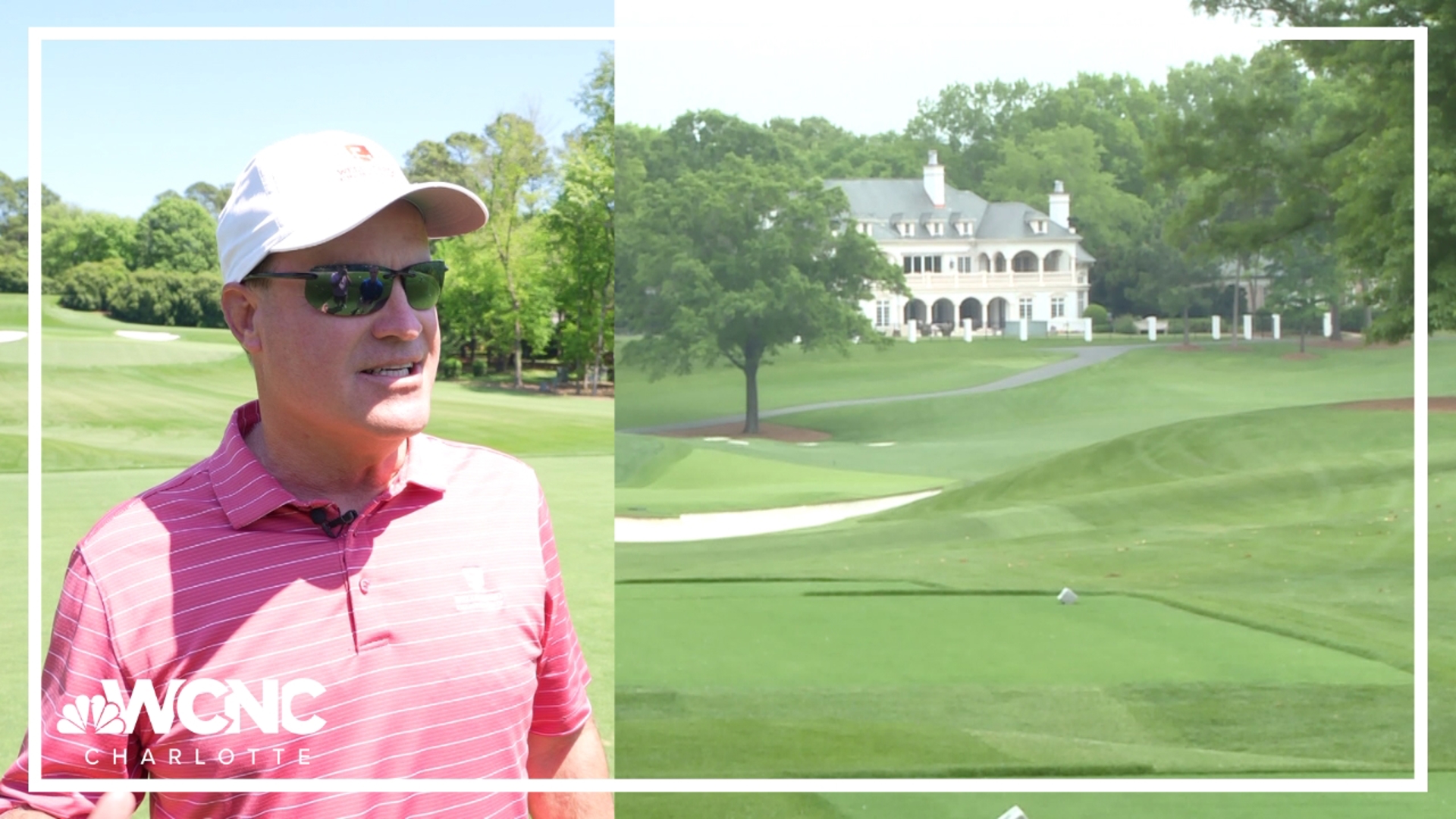 Nick Carboni talks with tournament director Gary Sobba about the field and some changes on the course.