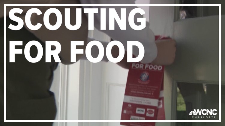 The annual 'Scouting for Food' donation and pick- up event is this weekend