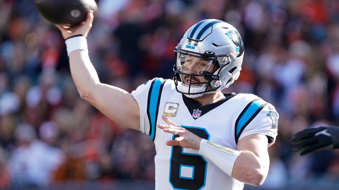 Carolina Panthers to Start QB Baker Mayfield vs Ravens 