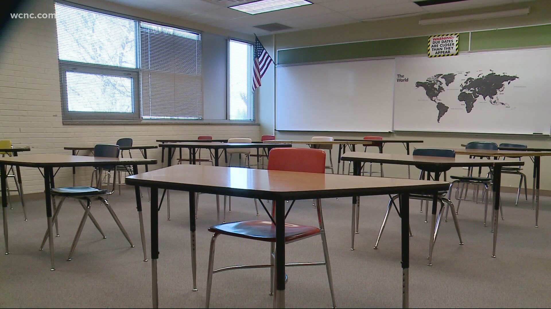 Elementary schools will return to four days a week of in-person learning in March.