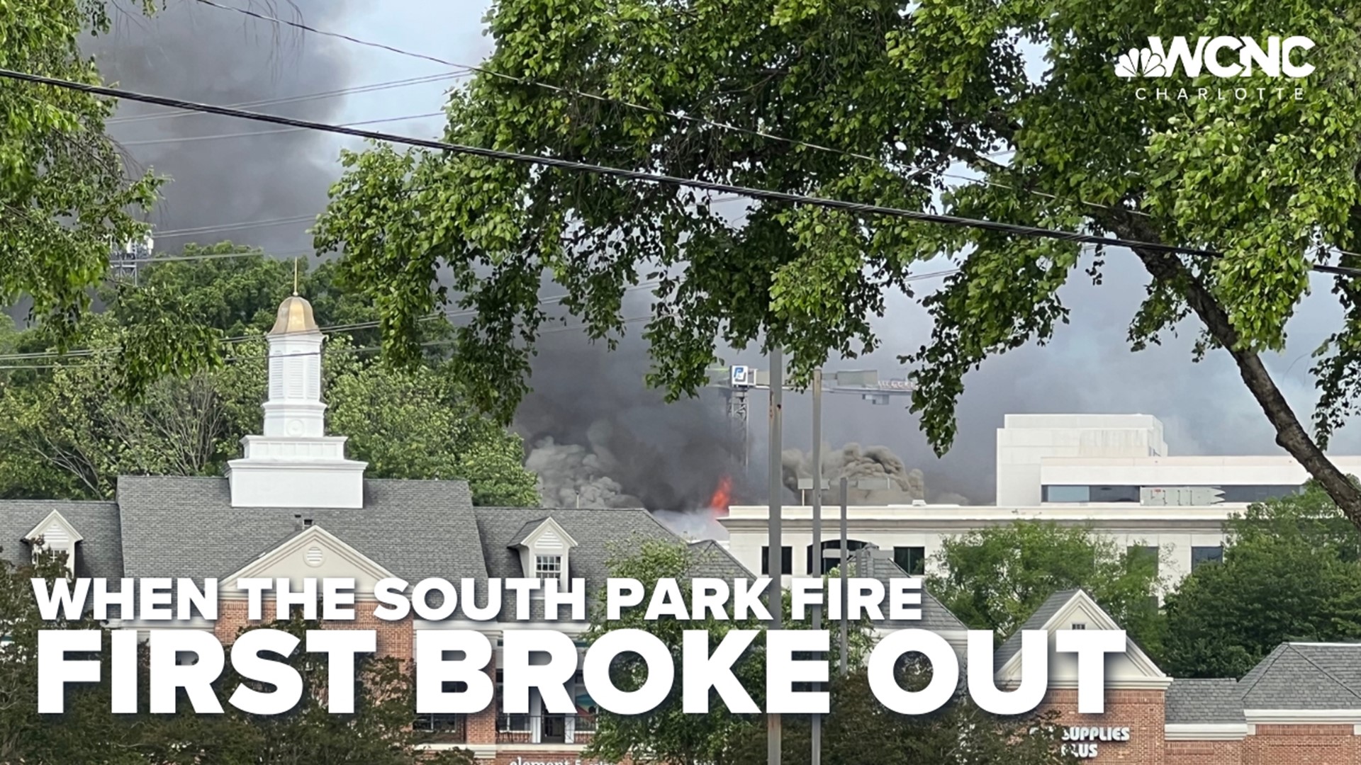 Massive blaze in South Park area: What people are saying about Charlotte  fire