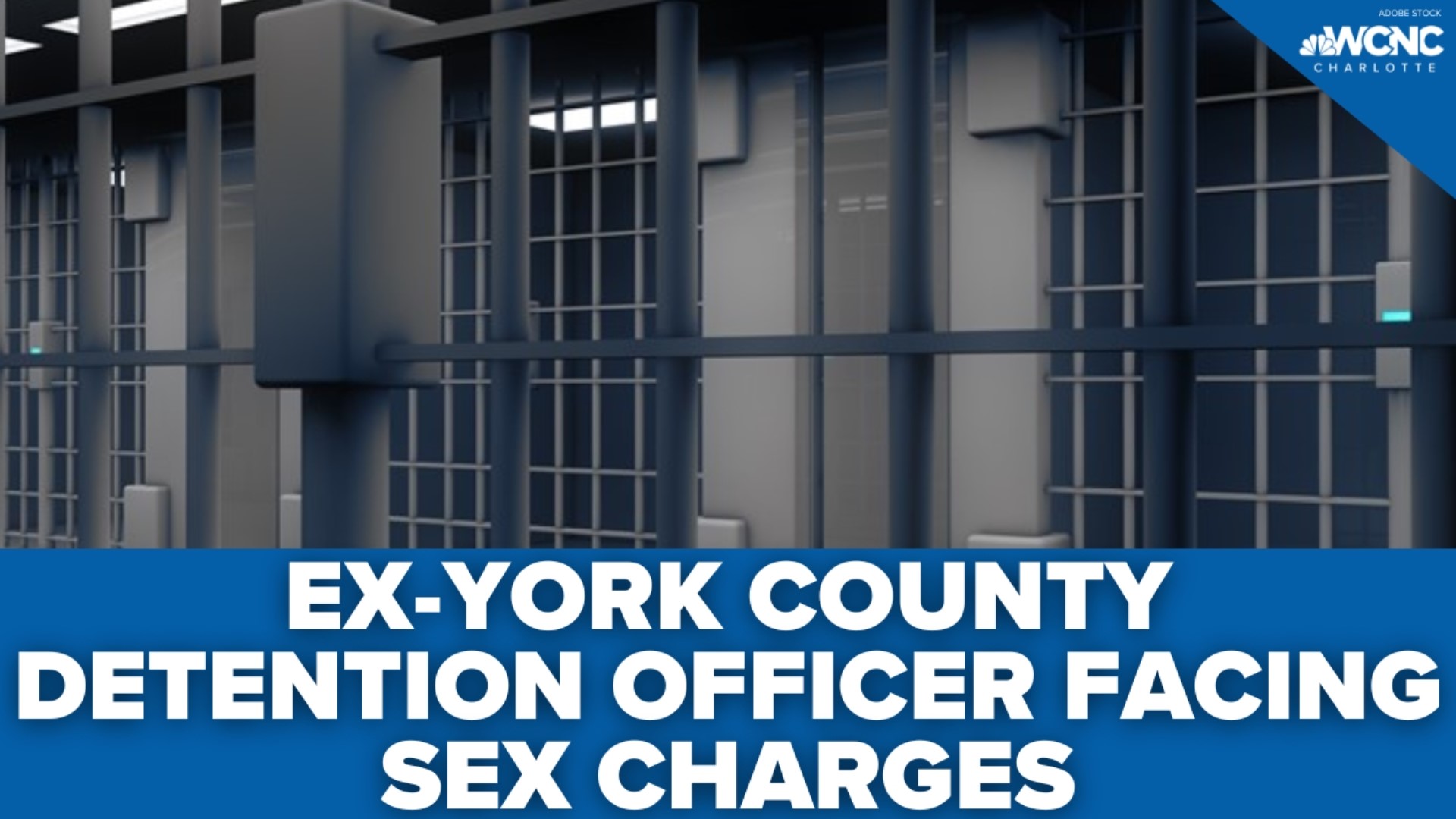 A former York County jail officer is facing charges for allegedly having sex with an inmate in 2020.