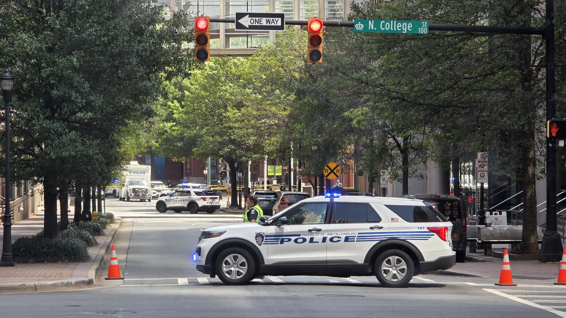 Coverage image for: Man charged in deadly Sunday shooting in uptown Charlotte