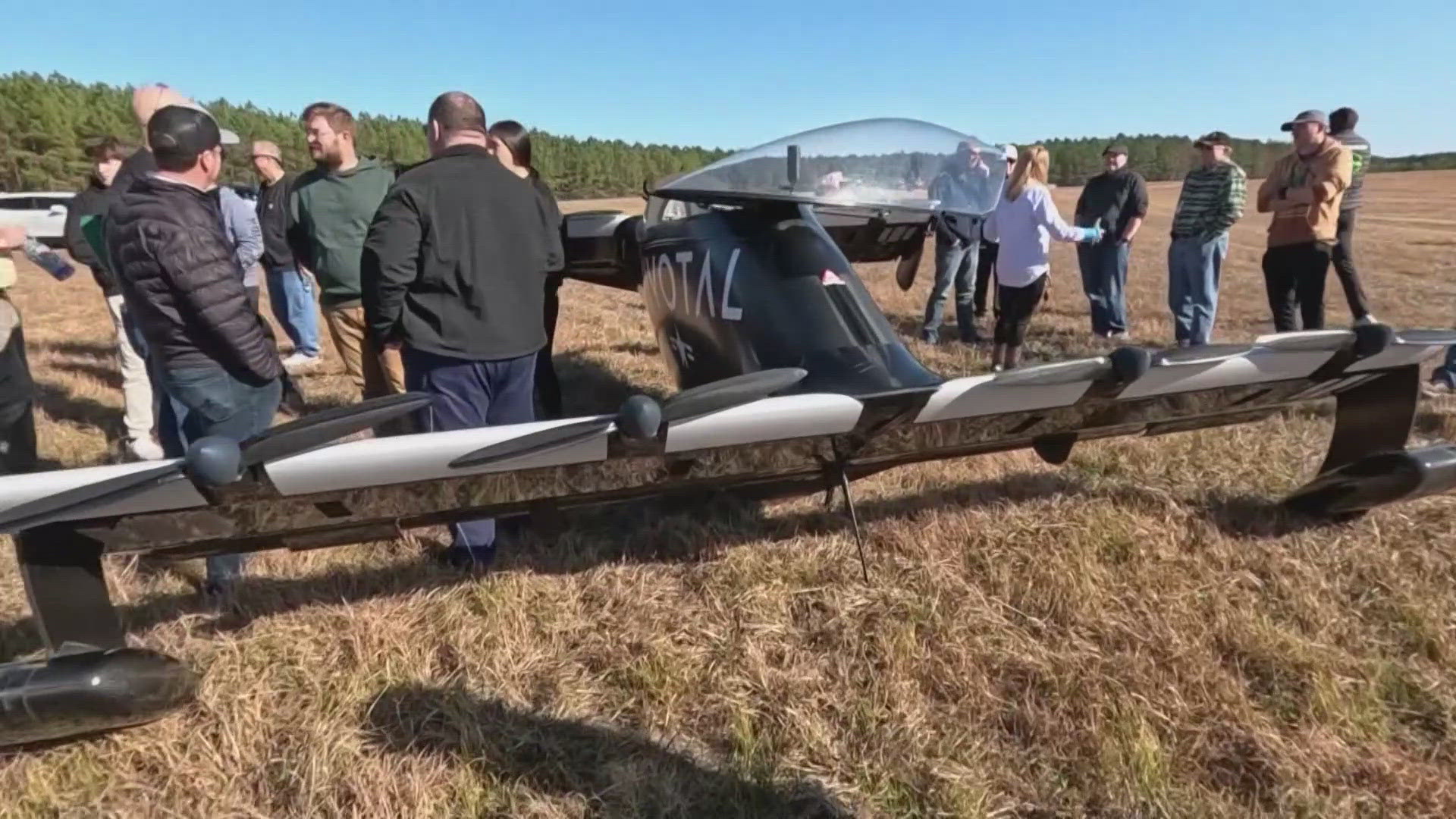 Electric flying car demonstration held in North Carolina | wcnc.com