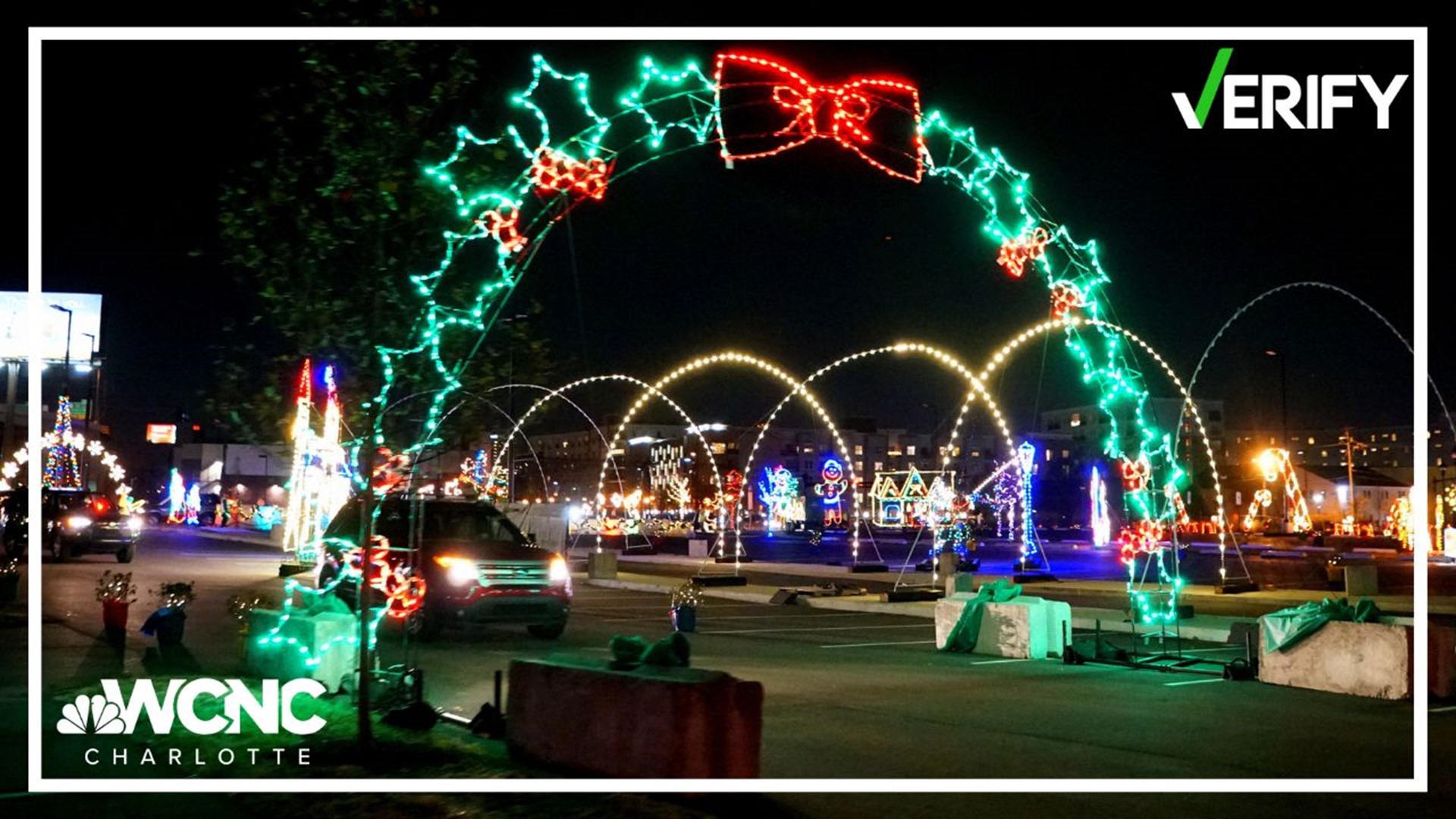 Last year, McAdenville drew in more than 600,000 visitors. Many of those drove through the neighborhood display.