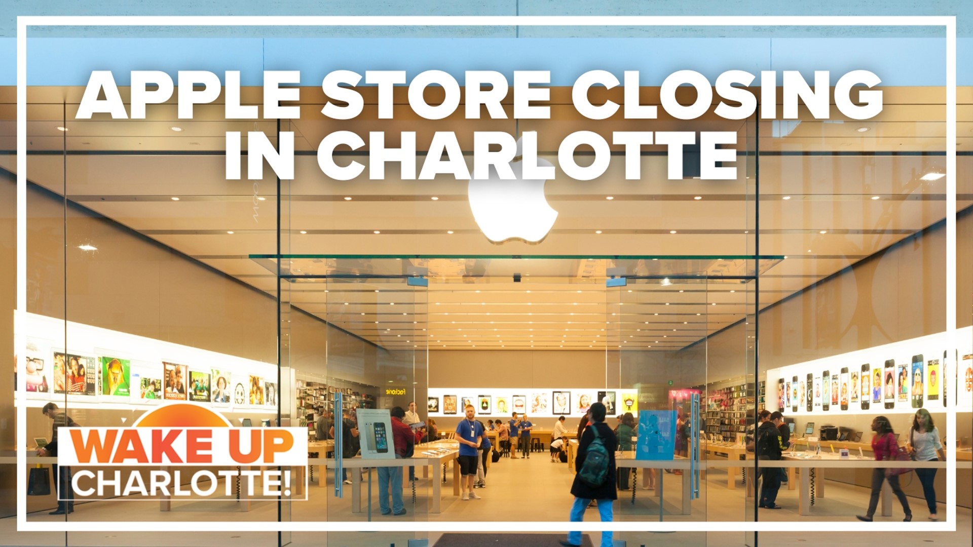 Apple announced the store was closing on Wednesday. It comes one day after shots were fired outside the mall.