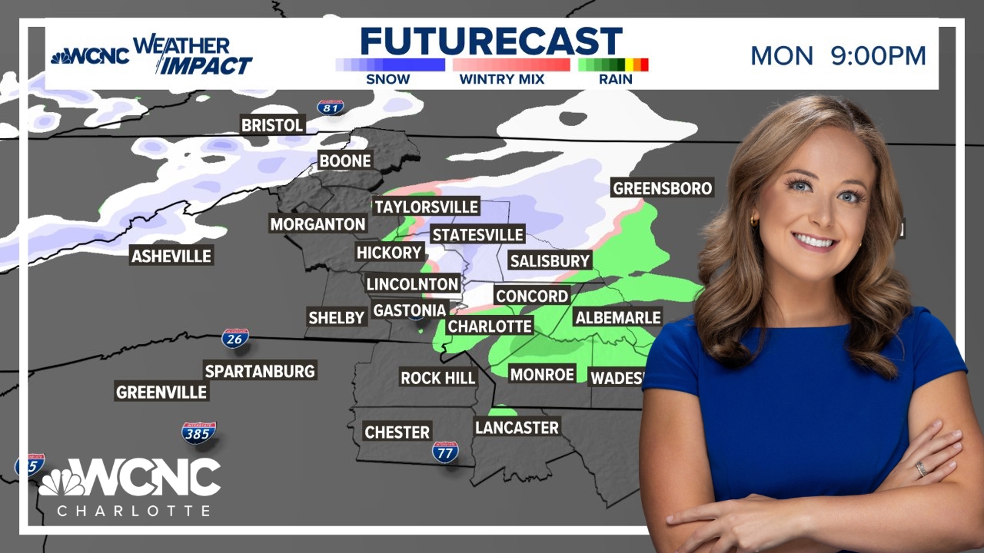 Morning lows will stay below freezing for much of the work week.