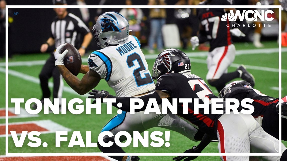 Panthers taking on Falcons tonight