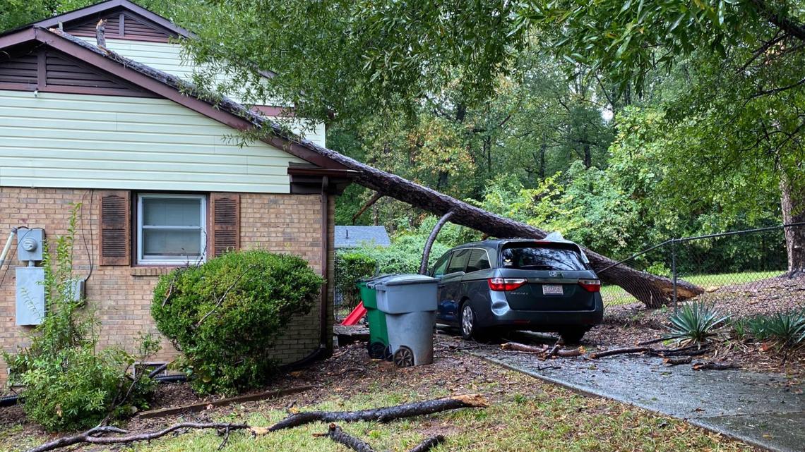 A list of storm damage caused by Ian in the Carolinas | wcnc.com