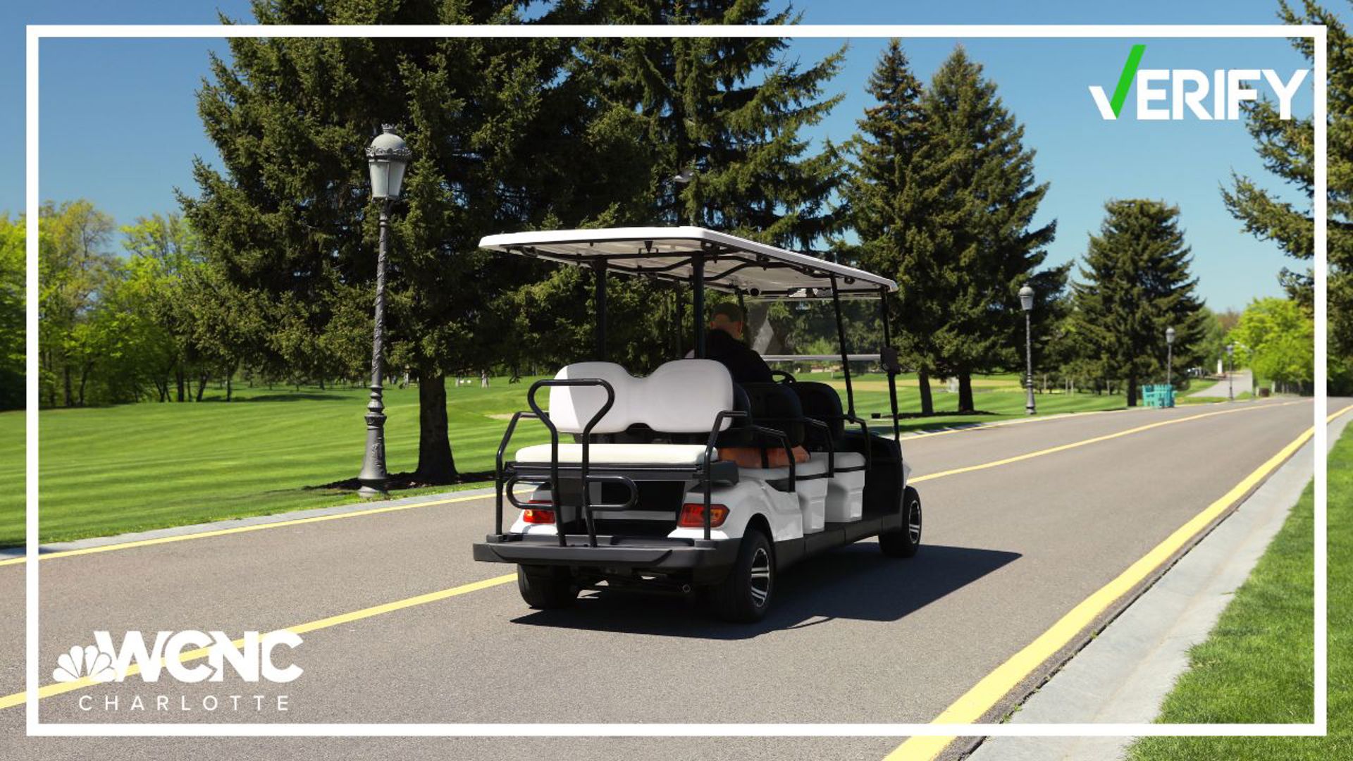 As the weather gets nicer in the Carolinas, you might see more golf carts on the roads in North Carolina. Here's what the law says about who can drive them.