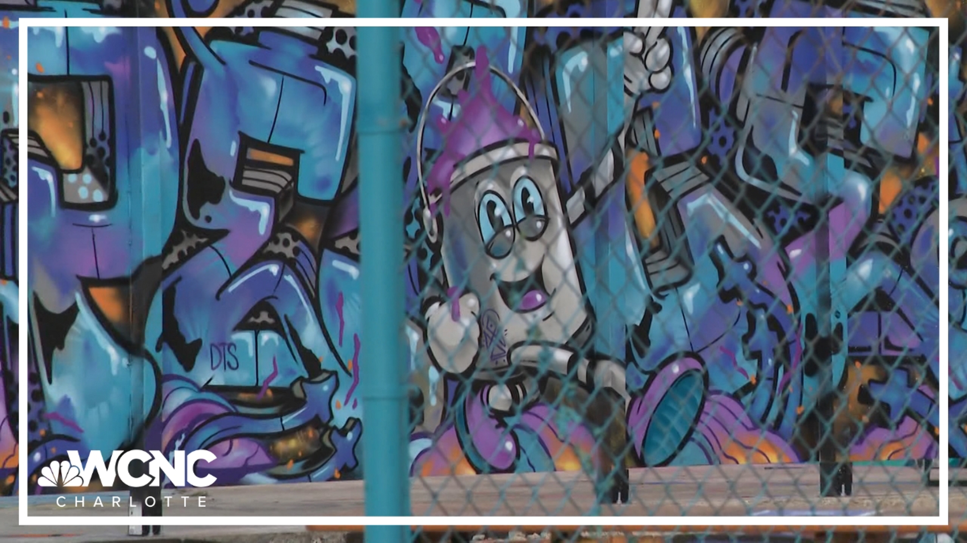 TAOH Outdoor Gallery, hailed as Charlotte's first graffiti park, will officially open to the public on Saturday.