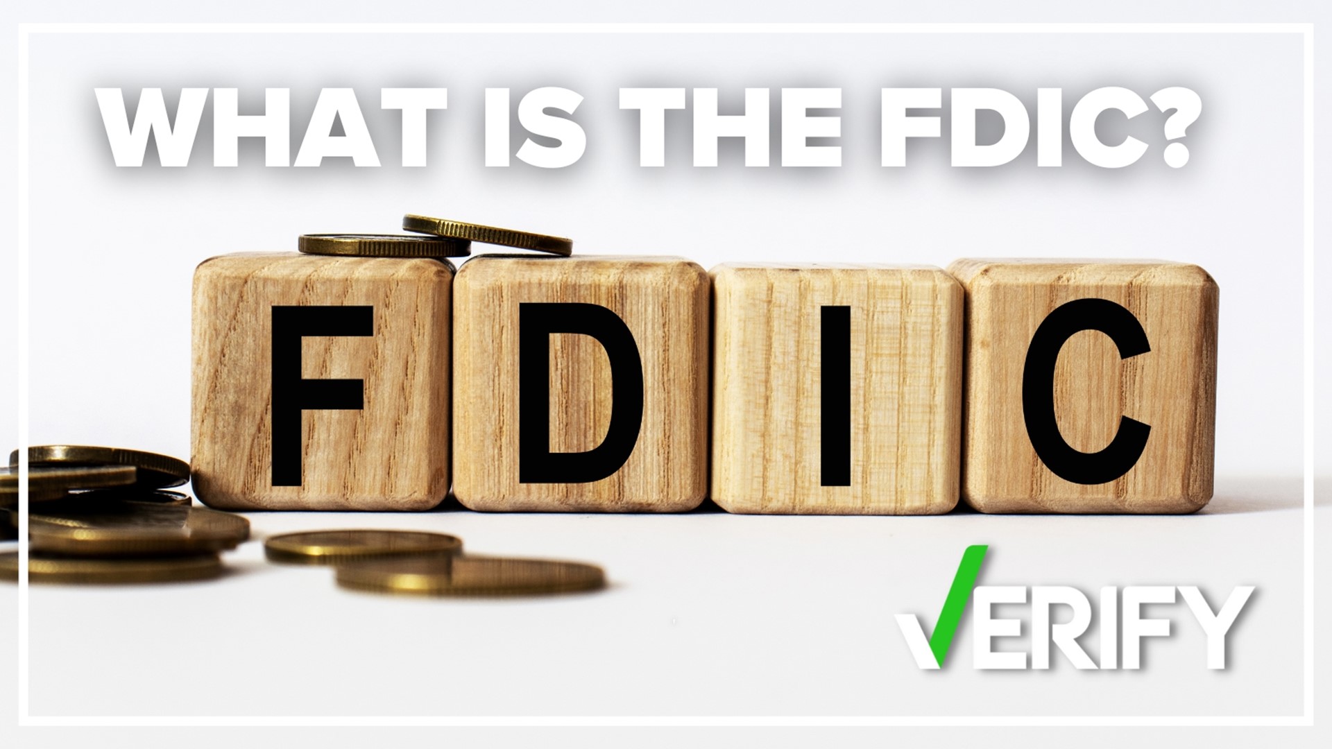 The FDIC has been around since the 1930s. It's a government-backed corporation that helps people get their money back, up to $250,000.