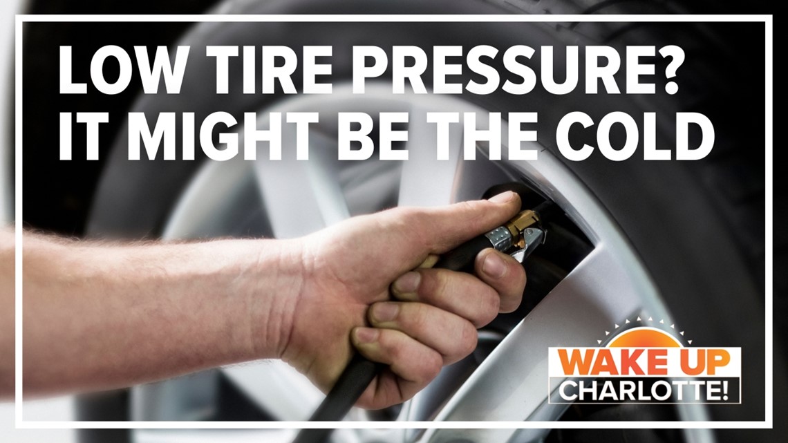 Low tire pressure? How the cold weather affects your tires