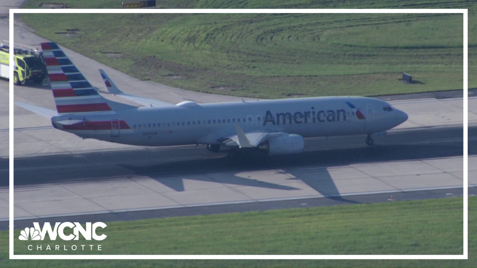 An American Airlines flight from Charlotte made an emergency landing at Raleigh-Durham International Airport Thursday morning.