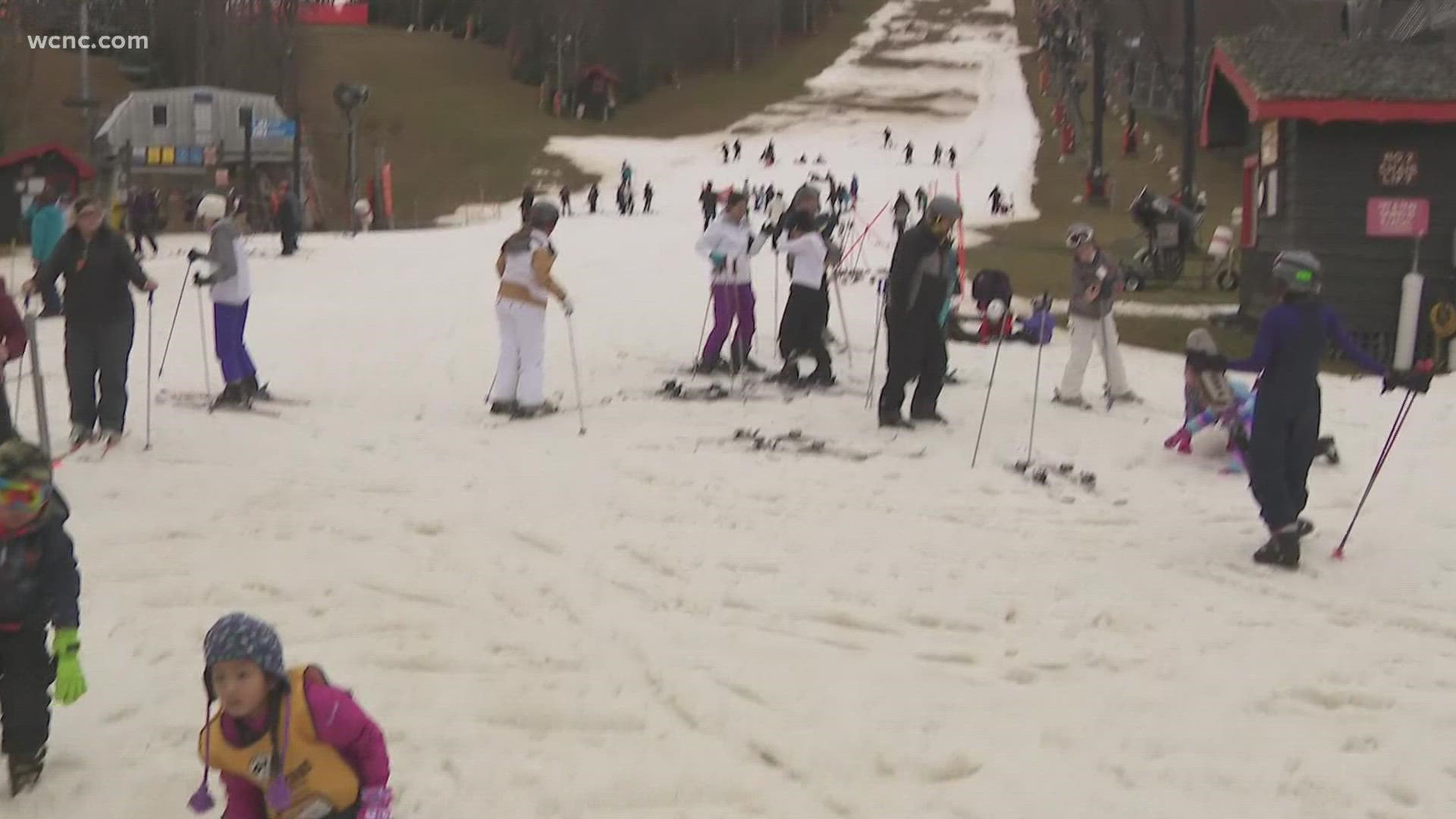 The unseasonably high temperatures are putting them close to shutting down their slopes.