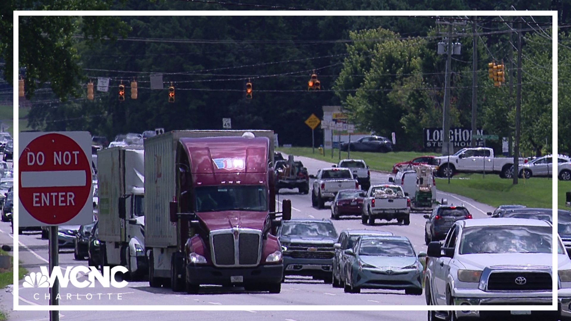 The project would add one express lane and one general-purpose lane from Idlewild Road to I-485 in Matthews.