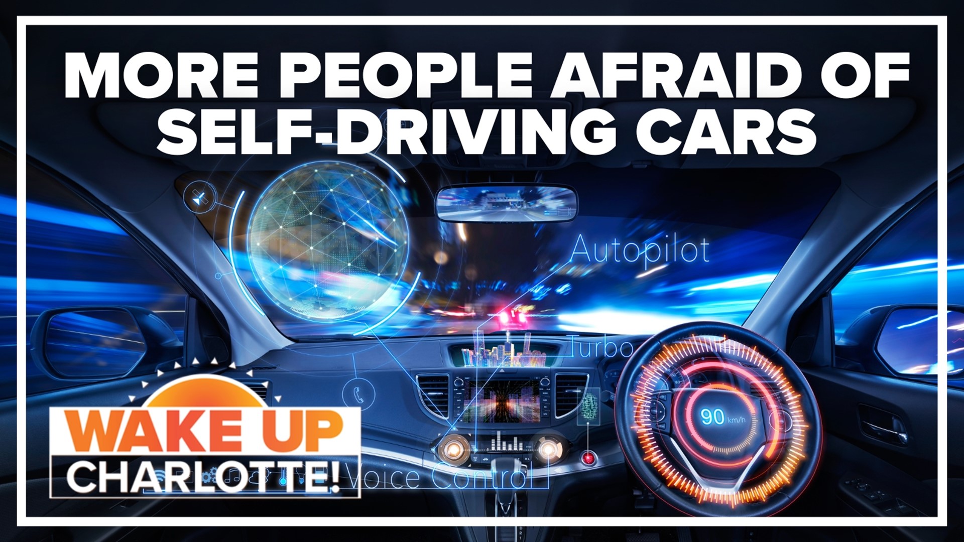 Right now, a self-driving vehicle only works in certain situations. They're mainly operated on highways and a person has to be ready to take control.