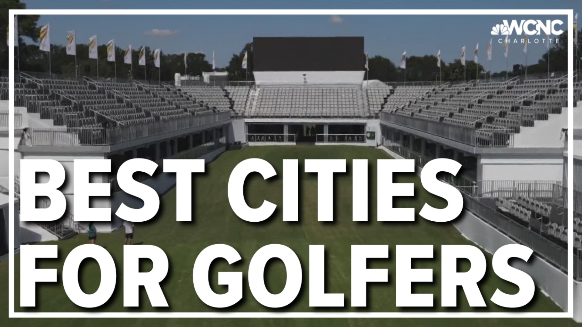 Charlotte was ranked 30th out of 200 cities for best cities for golfers.