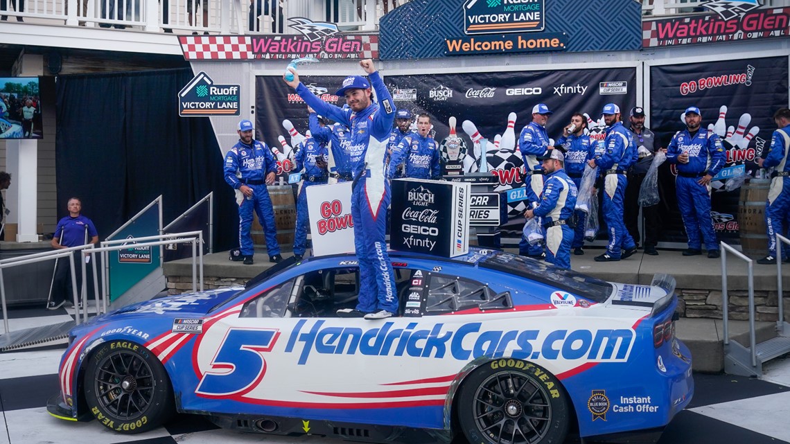 NASCAR: Kyle Larson wins at Watkins Glen | wcnc.com