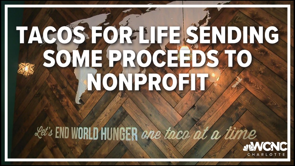 Charlottearea restaurant Tacos For Life sending some proceeds to