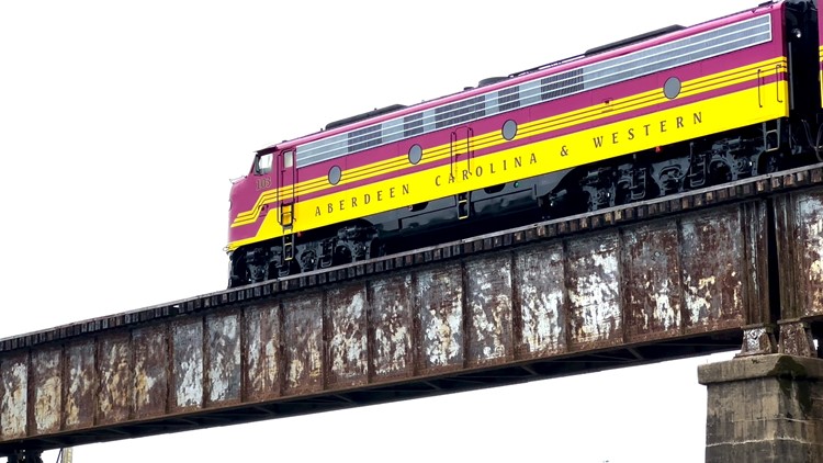 'NoDa Express' train takes a test run