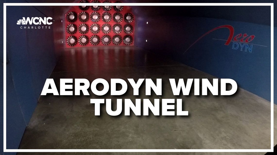 Larry Sprinkle visits the Aerodyn Wind Tunnel | wcnc.com