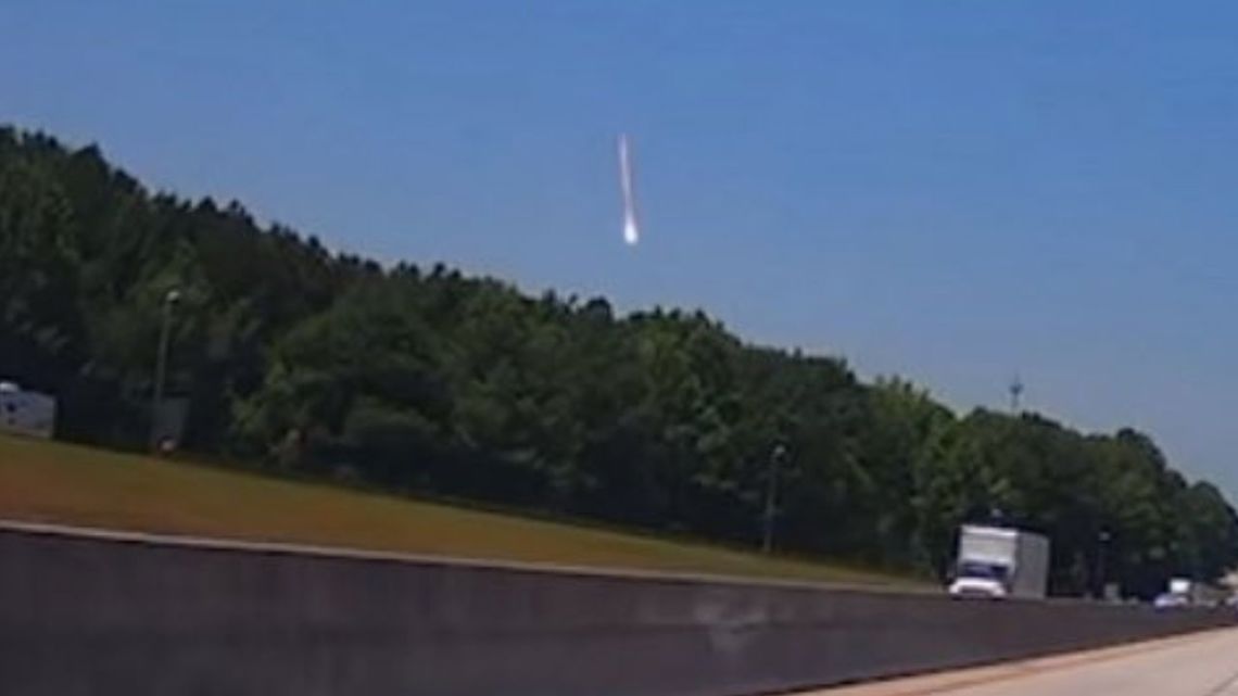 Rare Daytime Fireball Streaks Across Southeast U.S.