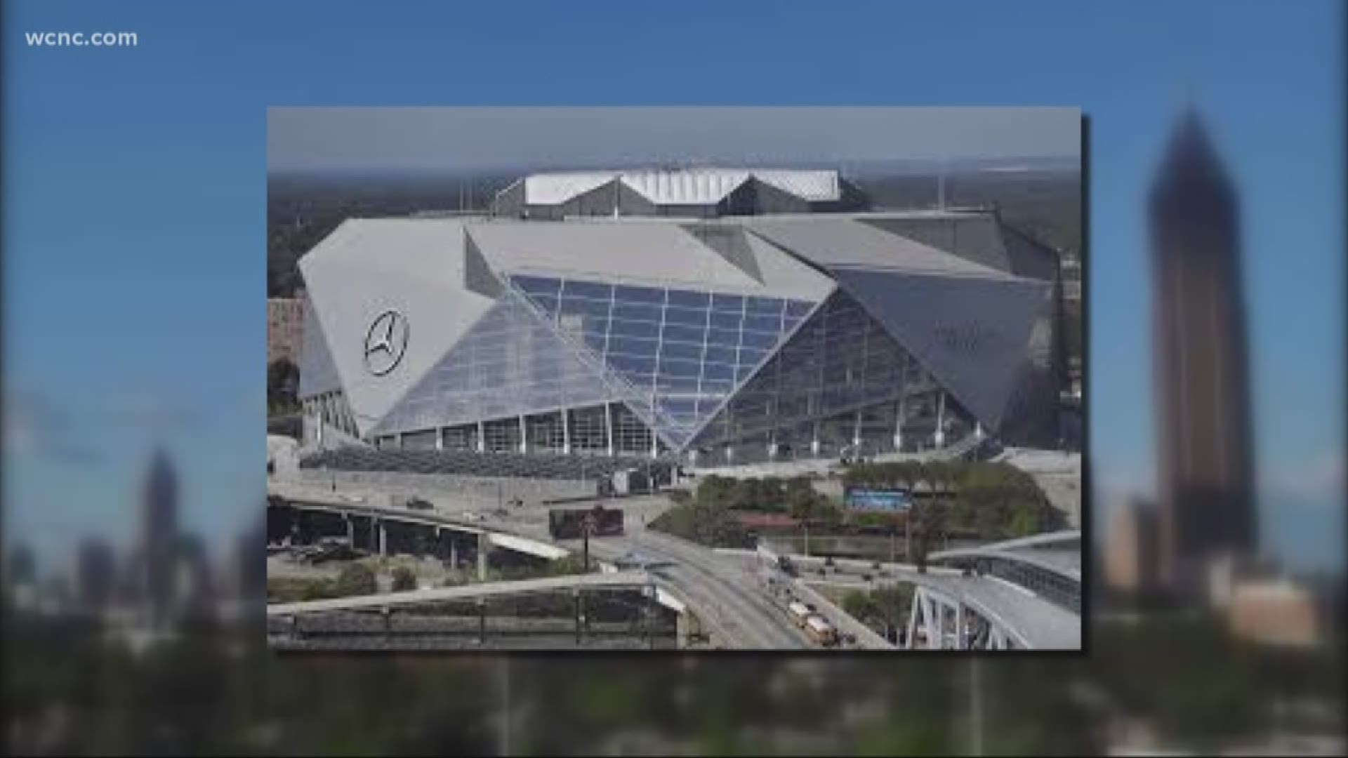Charlotte city leaders were in Atlanta Thursday touring the new Mercedes-Benz Stadium which is slated to begin hosting a number of big time events.