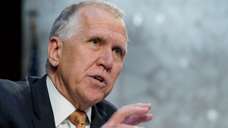 NC GOP votes to censure Senator Thom Tillis at annual convention, citing his record on gay marriage, immigration
